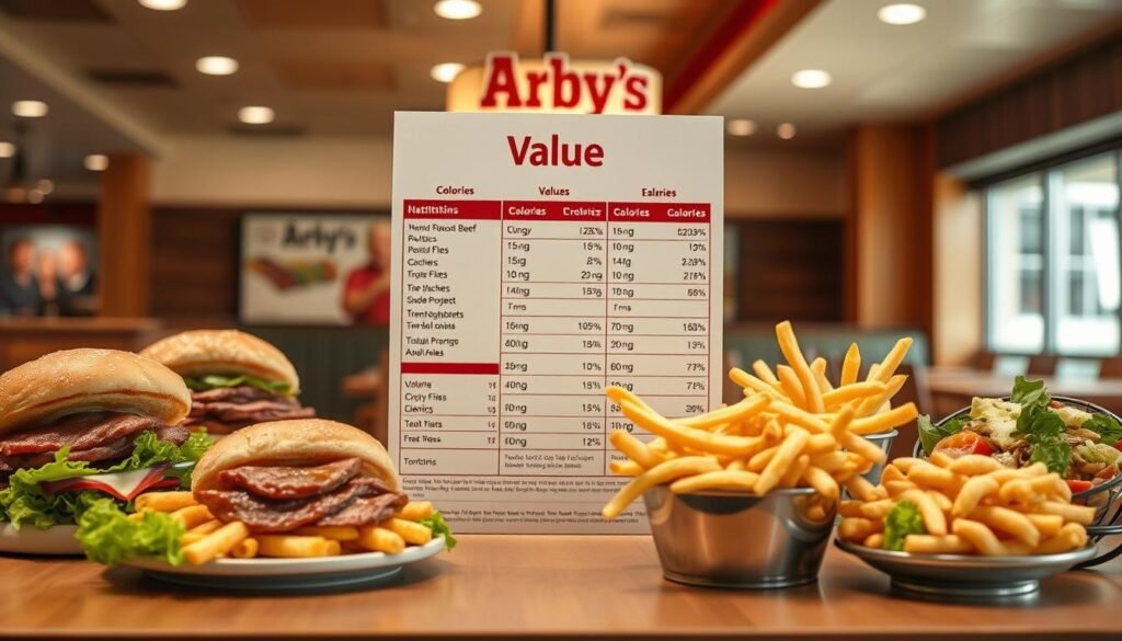 arby's nutrition