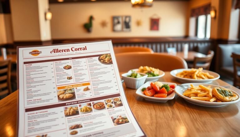 golden corral allergen menu