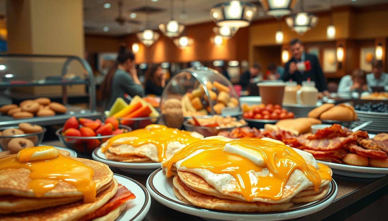golden corral breakfast buffet menu