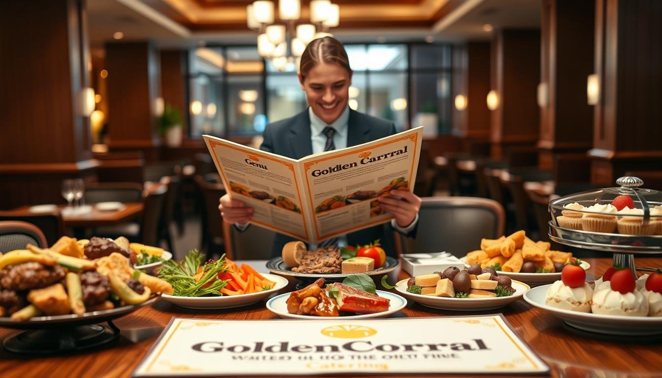 golden corral catering menu