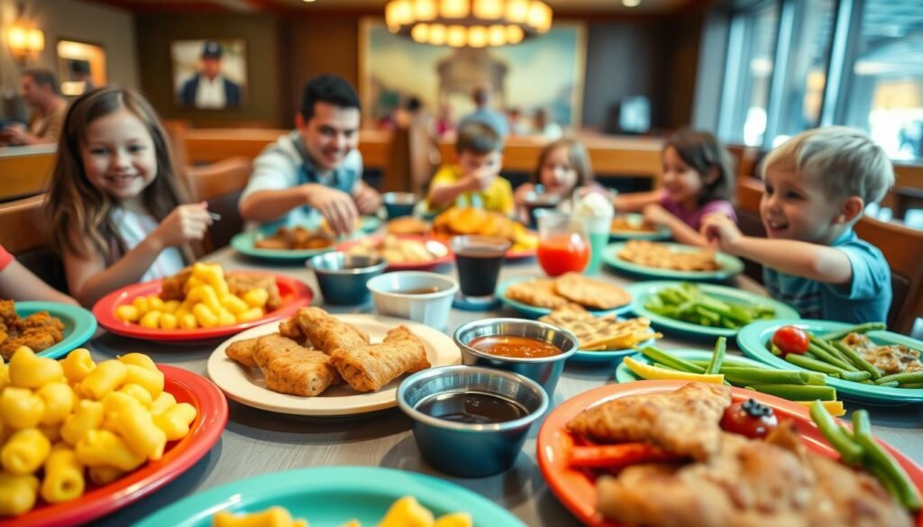 golden corral kid-friendly options