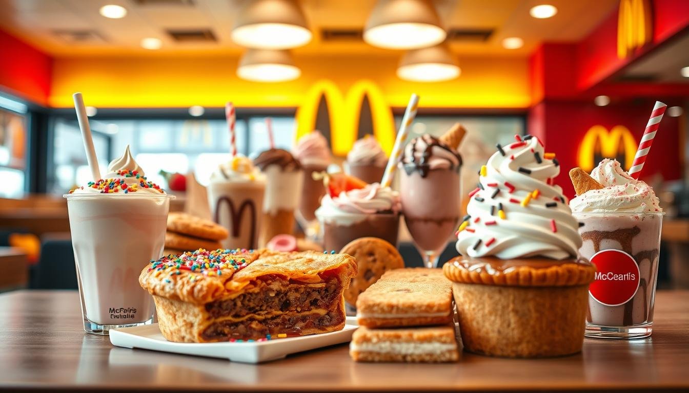 mcdonald's desserts menu