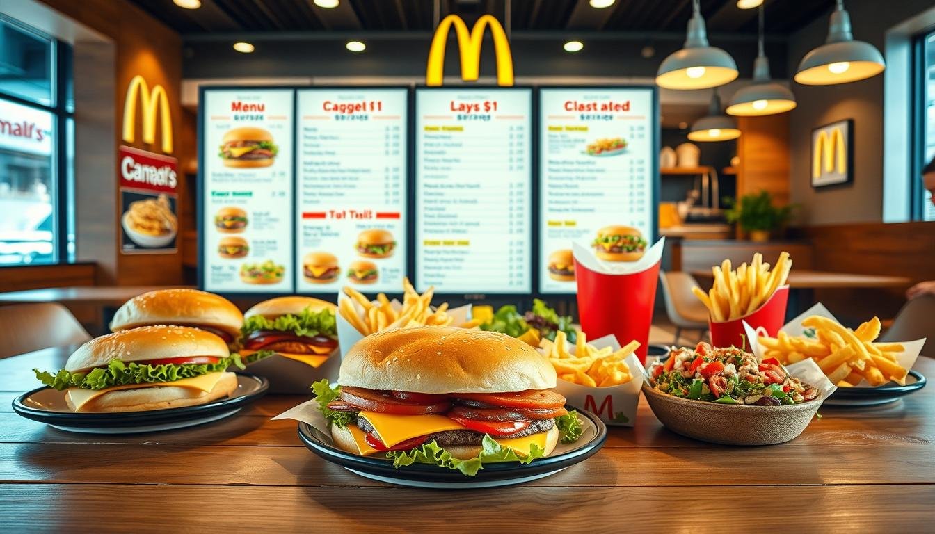mcdonald's lunch menu with prices