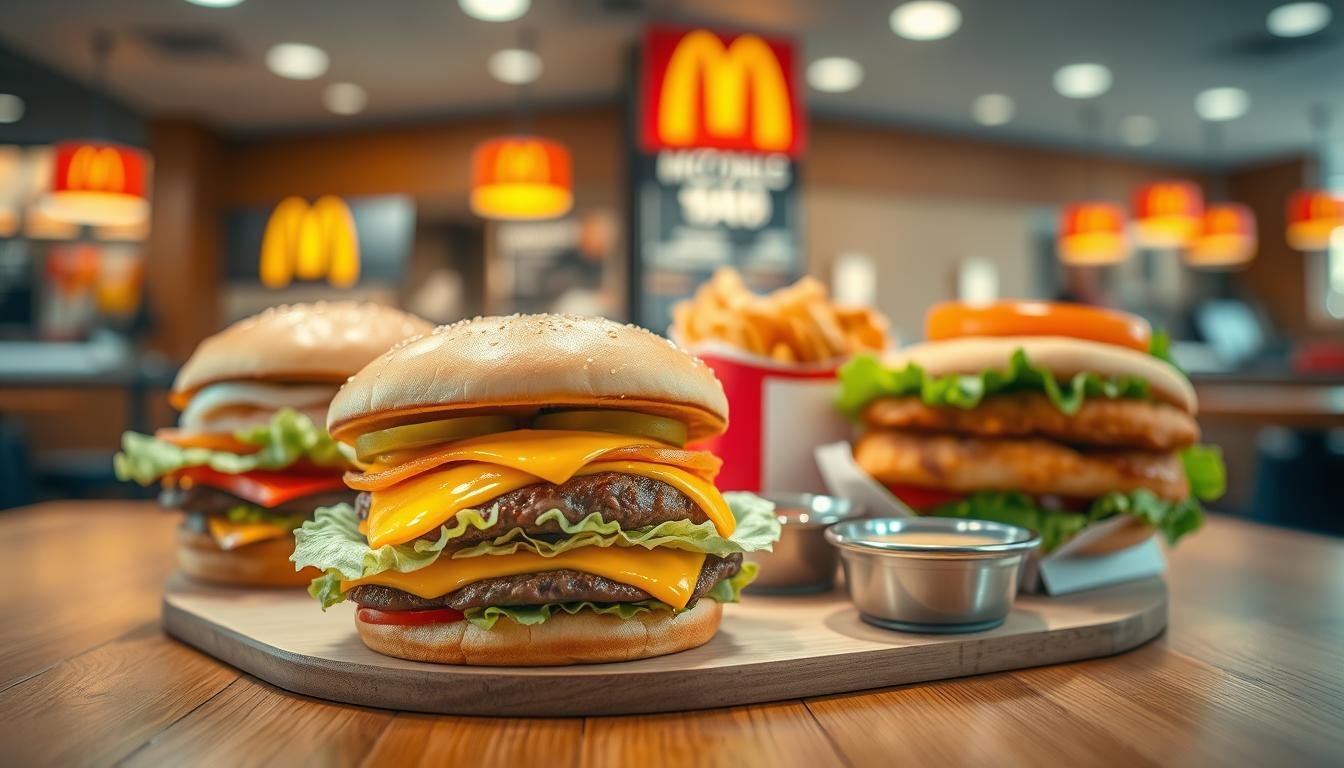 mcdonald's sandwich menu