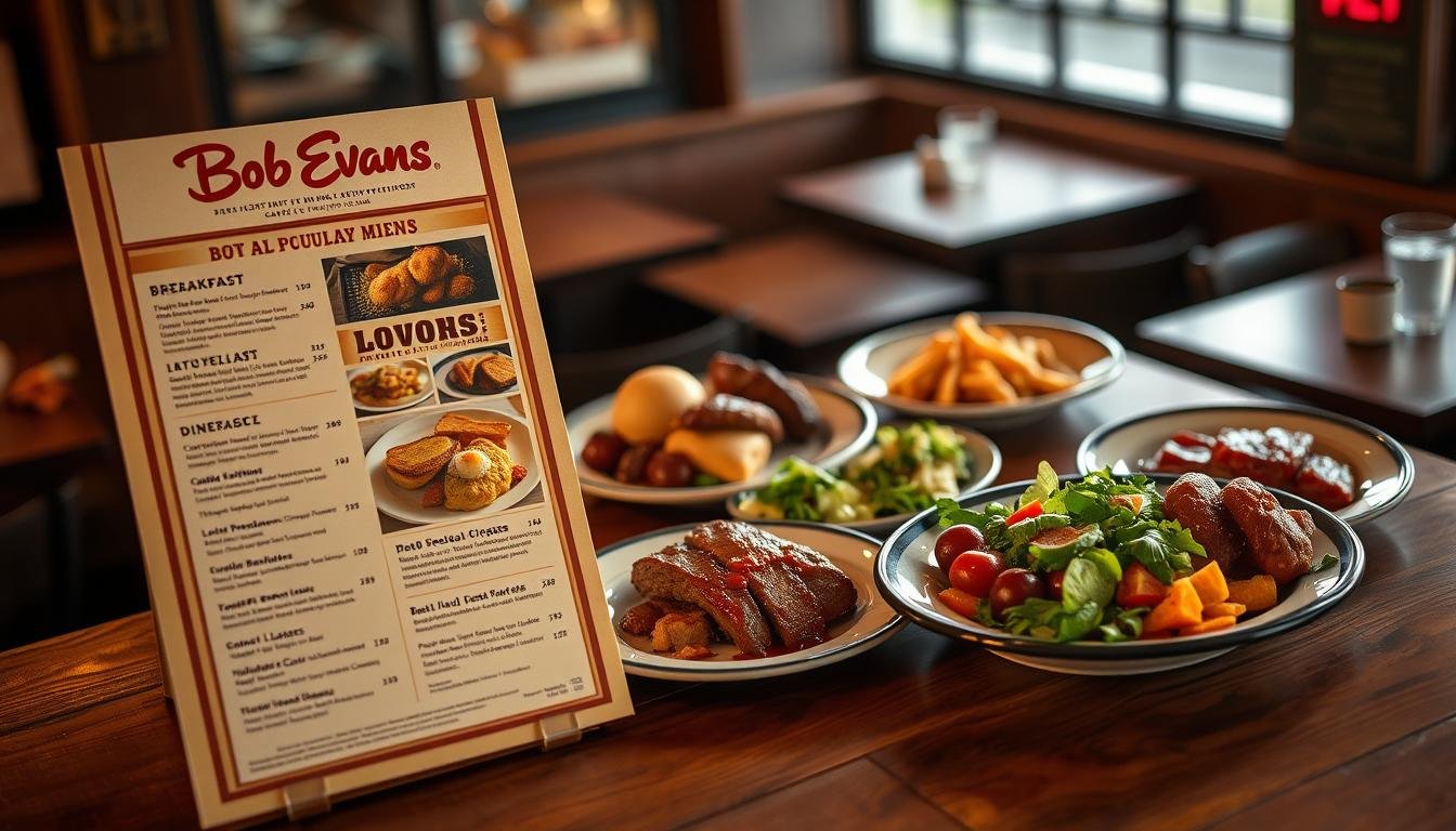 bob evans menu with prices