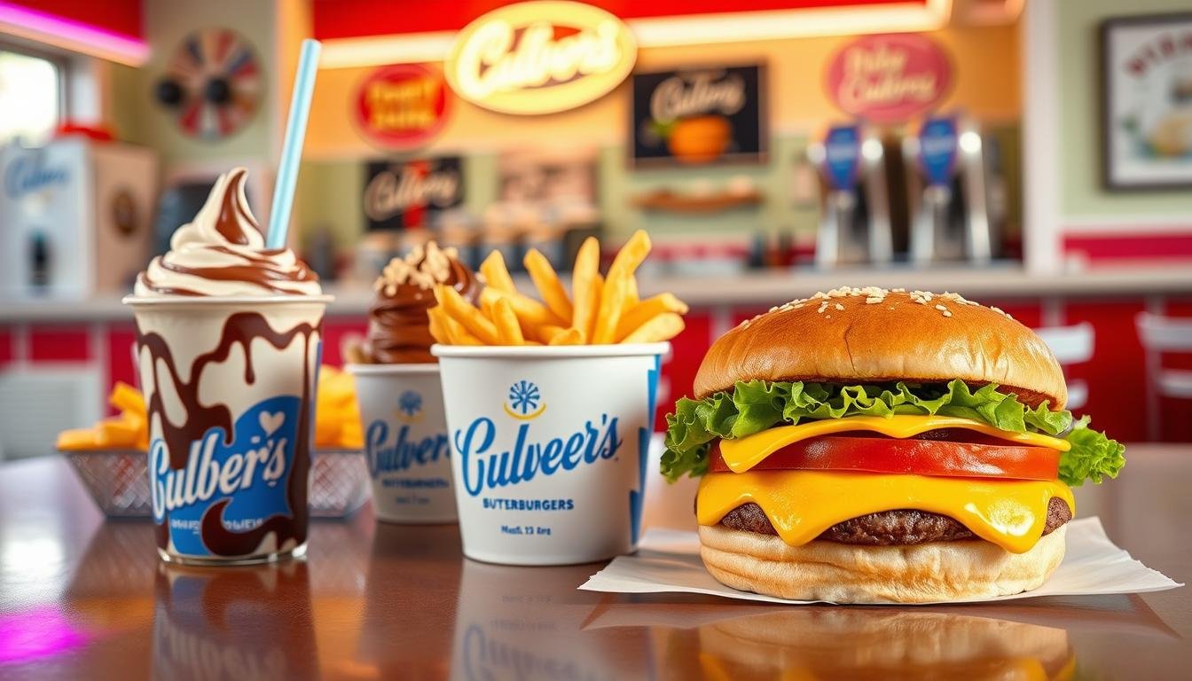 culver's butterburgers and frozen custard menu