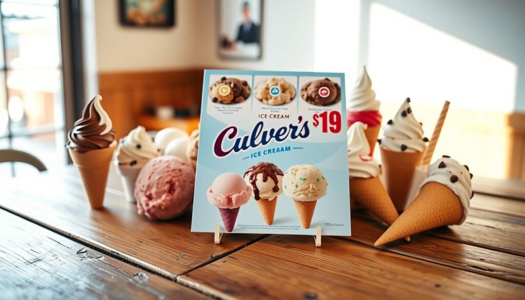culver's ice cream menu