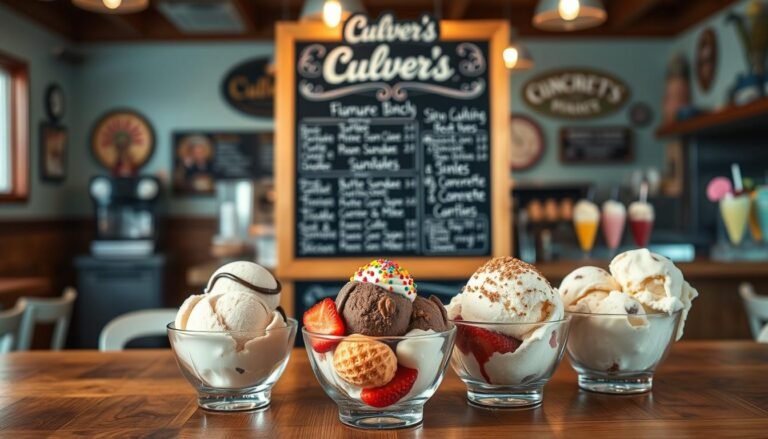culver's ice cream menu