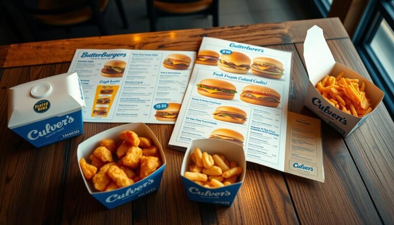 takeout culver's menu with prices
